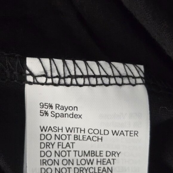 NWT | Black Short Sleeve Maternity & Nursing Tunic Top Babydoll | Medium - Picture 5 of 6